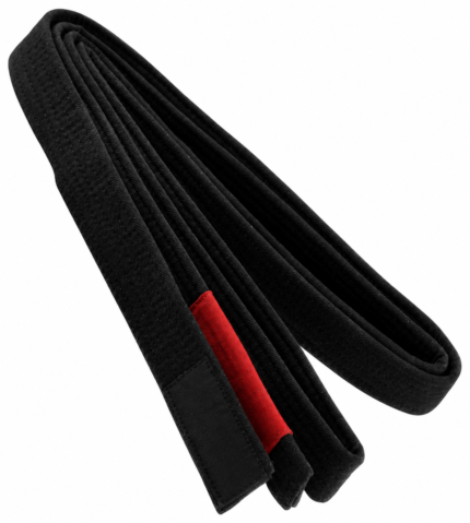 black martial arts belt